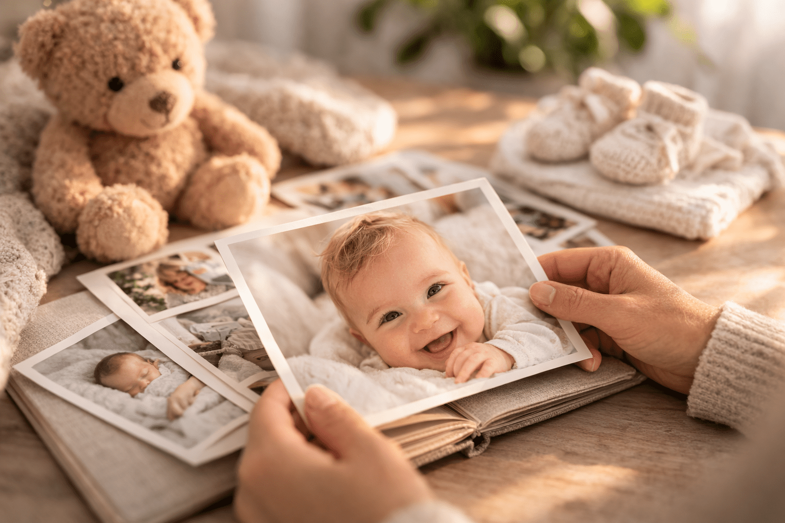 Baby fotoslideshow voorbeeld