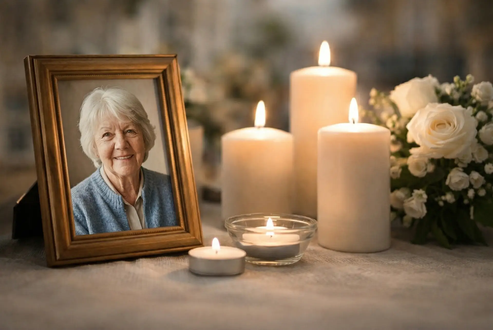 In memoriam fotoslideshow voorbeeld